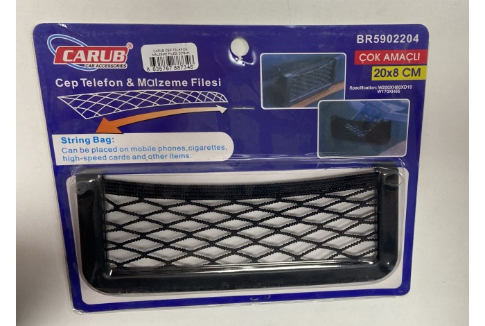 CARUB CEP TELEFON MALZEME FİLESİ 20X8cm