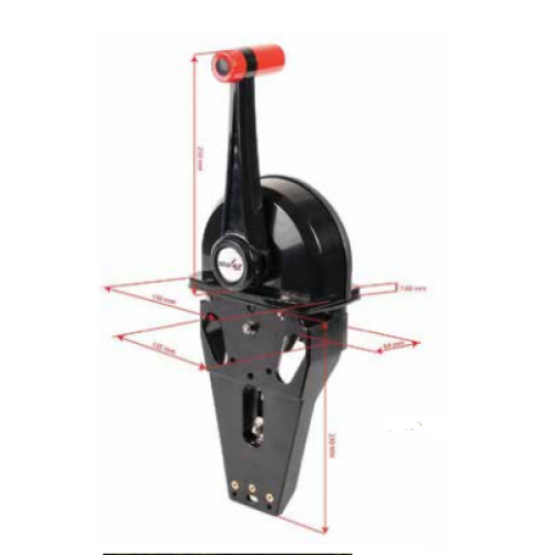 KUMANDA KOLU TEKLİ SİYAH 