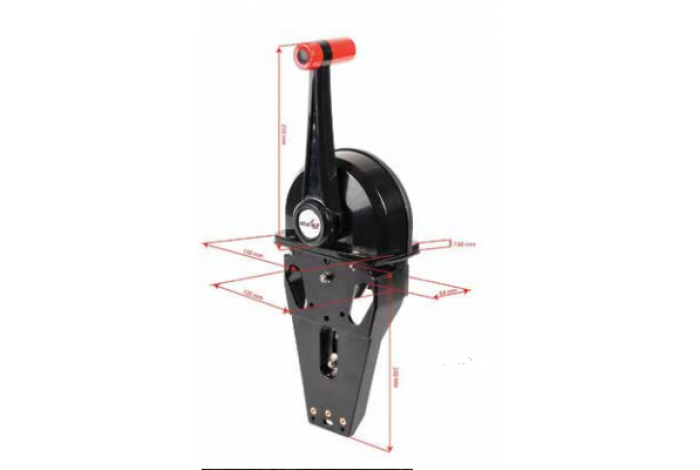 KUMANDA KOLU TEKLİ SİYAH 