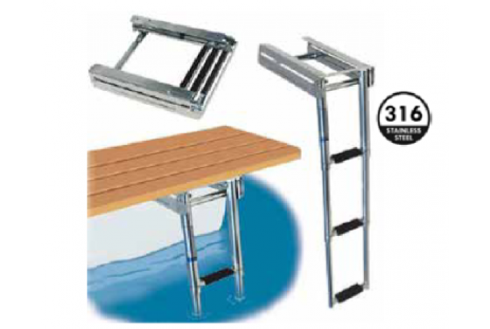 PLATFORM ALTI TELESKOPİK MERDİVEN 4LÜ 