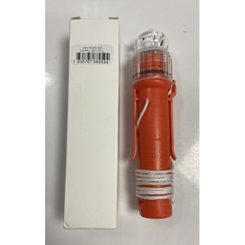 CAN YELEĞİ IŞIĞI ÇAKARLI LED 2 PİLLİ                         