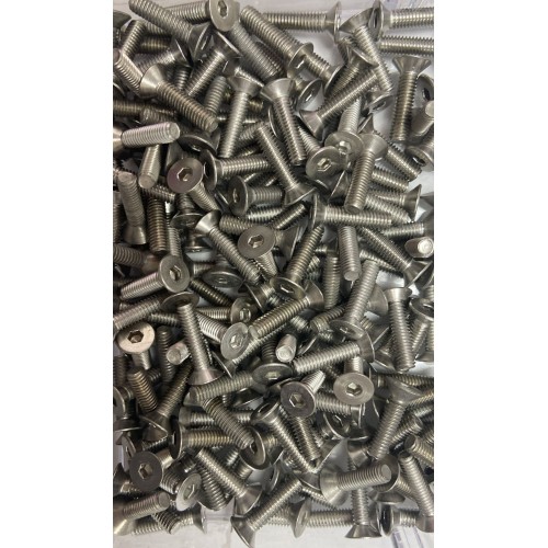 5 ADET M4X16 PASLANMAZ HB IMBUS CİVATA 