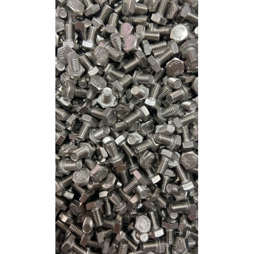 5 ADET METRİK 6X10 6 KÖŞE PASLANMAZ CİVATA 304 KALİTE