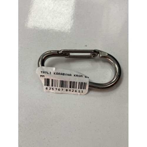 YAYLI KARABİNA KROM 04 MM   