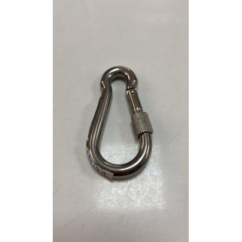 LÜKS KARABİNA EMNİYETLİ KROM 08 MM                