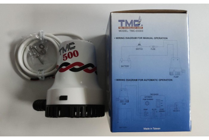 TMC SİNTİNE POMPASI   500 GPH 12 V