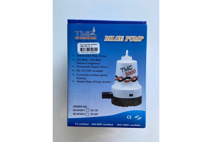 TMC  SİNTİNE POMPASI 1000 GPH 12 V