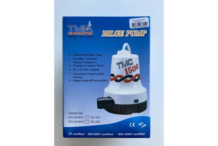 TMC  SİNTİNE POMPASI 1500 GPH 12 V