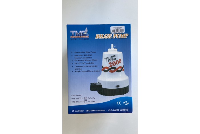 TMC  SİNTİNE POMPASI 2000 GPH 12 V