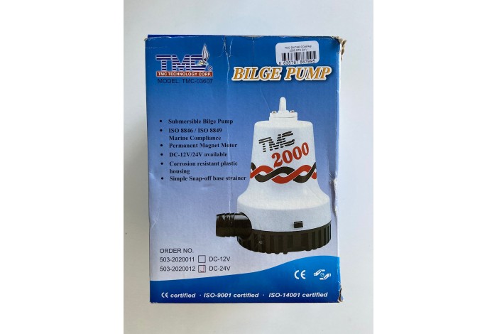 TMC  SİNTİNE POMPASI 2000 GPH 24 V