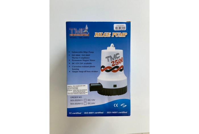 TMC SİNTİNE POMPASI 2500 GPH 12 V