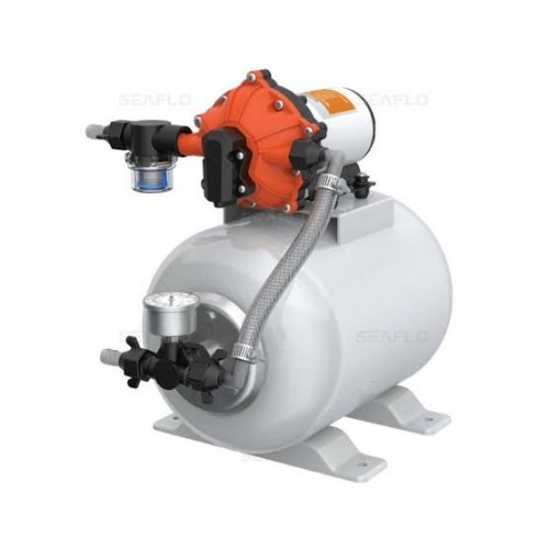 24 V Seaflo Tanklı Hidrofor 8 Lt Tank