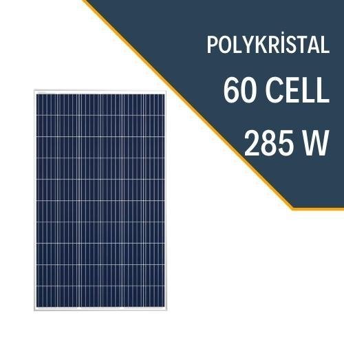 285W POLYKRİSTAL GÜNEŞ PANELİ 