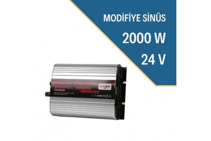 2000W-24V MODİFİYE SİNÜS İNVERTER