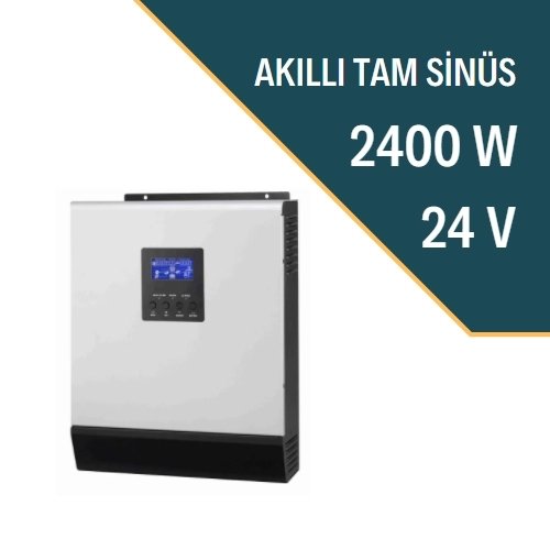 3KVA/2400W 24V AKILLI İNVERTER 