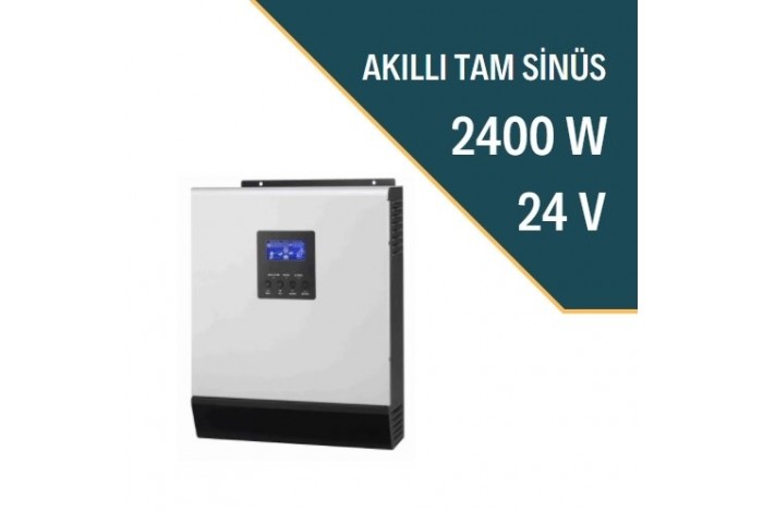 3KVA/2400W 24V AKILLI İNVERTER 