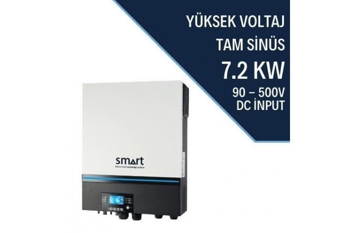 SMART 7,2 KW 90-500V HV 2X80A MPPT AKILLI INVERTER 