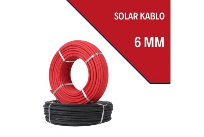 6mm2 SOLAR KABLO